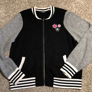 Torrid Varsity Knit Jacket